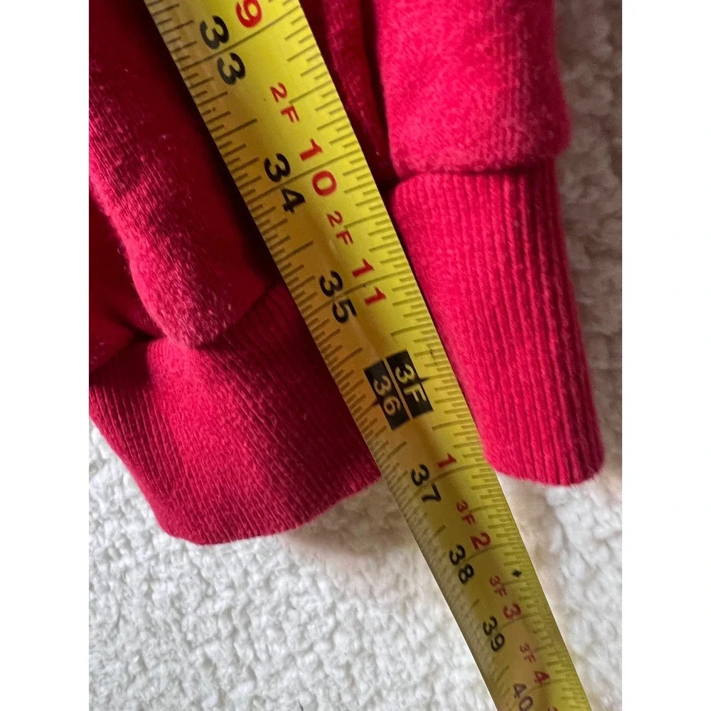 True Religion Mens Red Horseshoe Logo Jogger Sweatpants XL XL/TG Fleece Pants